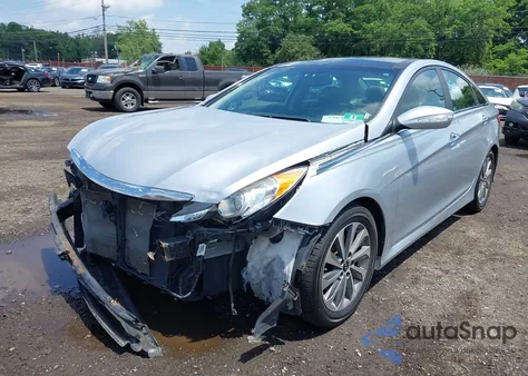 2014 Hyundai Sonata Limited z USA, uszkodzony, nr VIN 5NPEC4AC4EH832058